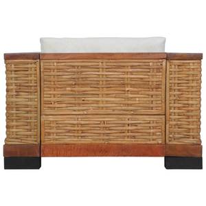 Sofa(2er Set) 298258-1 Braun - Rattan - Massivholz - Holzart/Dekor - 191 x 66 x 78 cm