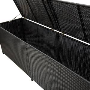 Caisse de stockage Noir - Métal - Polyrotin - 200 x 60 x 200 cm
