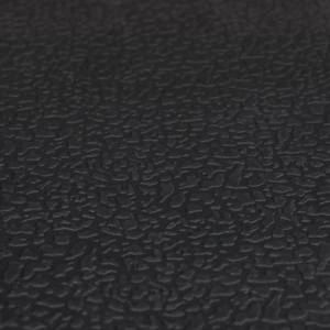 Gummi Fußmatte mit Spruch Schwarz - Kunststoff - 60 x 1 x 40 cm