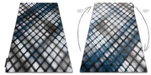 Teppich Intero Reflex 3d Gitter Blau 160 x 220 cm