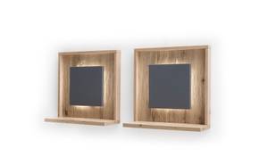 Wohnzimmer Liam 41 (4-teilig) Grau - Holzwerkstoff - Holzart/Dekor - 401 x 209 x 40 cm