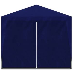 Partyzelt Blau - Textil - 300 x 255 x 900 cm