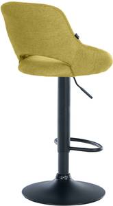 Tabouret de bar Milet Lot de 2 Noir - Vert