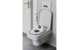 Toilettenaufsatz Löwe Weiß - Kunststoff - 40 x 14 x 32 cm