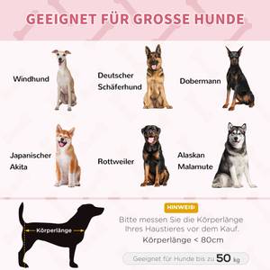 Hundebett D04-069RD Rot