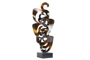 Sculpture moderne Intimate Embraces Métal - 30 x 68 x 20 cm