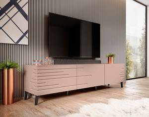 Fernsehtisch NOVA 186x40x48 Pink - Holzwerkstoff - Kunststoff - 186 x 48 x 40 cm