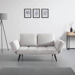 Schlafsofa AURELIA Weiß - Metall - Massivholz - Textil - 191 x 73 x 78 cm