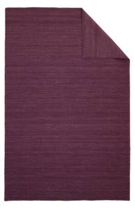 Kelim Modern - 160x90cm Violett - Naturfaser - 90 x 1 x 160 cm