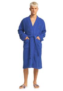 Herren-Bademantel Vito  S Blau