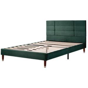 Lit double M195 Vert - Bois massif - 141 x 101 x 209 cm