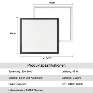 LED Deckenleuchte Carl Schwarz