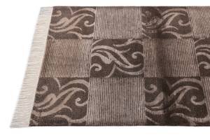 Teppich Darya CCL Braun - Textil - 84 x 1 x 155 cm