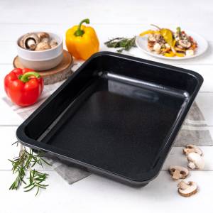 Zenker Ofenbackform 40cm SPECIAL COOKING Schwarz - Metall - 29 x 44 x 6 cm