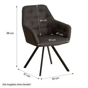 Esszimmerstuhl 4er Set 2349 4er Set - Tiefe: 57 cm