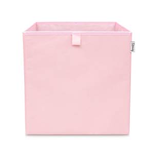 Lifeney Aufbewahrungsbox Würfel in Rosa Pink - Kunststoff - 33 x 2 x 34 cm