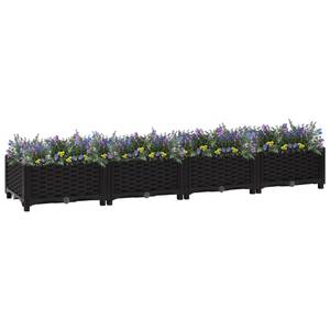 Hochbeet M625856 Schwarz - 160 x 23 x 40 cm