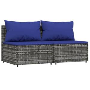 Garten-Lounge-Set 3029630-3 (3-teilig) Blau - Grau