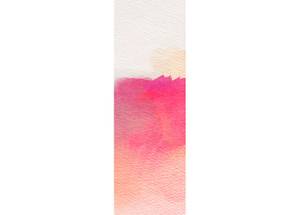 affiche motif figurativ Rose foncé - Fibres naturelles - Textile - 90 x 270 x 270 cm