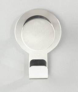 Badgarnitur BLANDAS Chrommatte, Wenko Silber - Metall - 5 x 8 x 3 cm