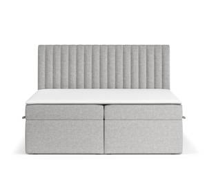 Boxspringbett Spencer mit Bettkasten Hellgrau - Breite: 140 cm