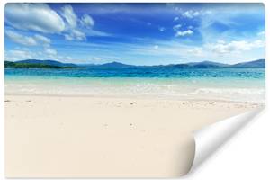 Fototapete MEER Strand Sand Himmel 3D 270 x 180 x 180 cm