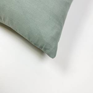 Coussin décoratif James Vert de gris