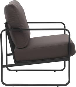 Lounger Manea Braun - Kunstleder