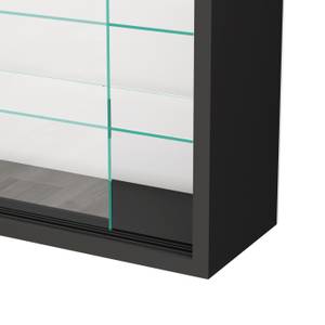 Vitrinenschrank KA7300BLACK Schwarz