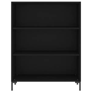 Highboard DE6215 Schwarz - Holzwerkstoff - 33 x 180 x 70 cm