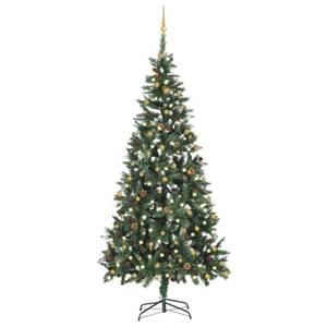 Arbre de noël Bronze - Doré - Vert - Blanc - 119 x 210 x 119 cm