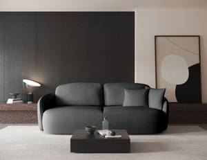 3-Sitzer-Sofa SAVOY Anthrazit