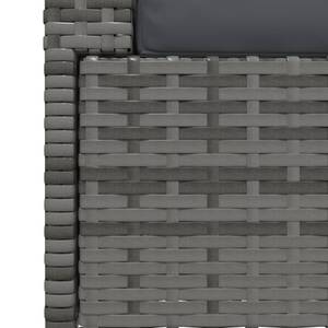 Salon de jardin (lot de 2) 3013629-12 Anthracite - Gris