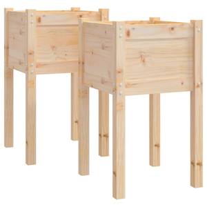 Pflanzkübel (2er Set) Holz