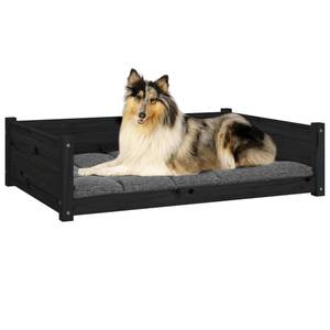 Lit pour chien 3015858-2 Noir - 96 x 66 cm