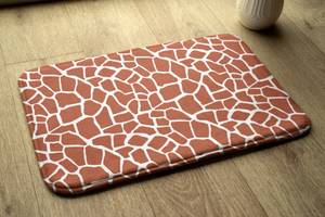 Badteppich Giraffe Flecken 75 x 45 x 75 cm