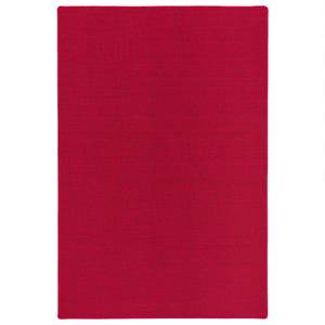 Feinschlingen Velour Teppich Strong Rot - 160 x 160 cm