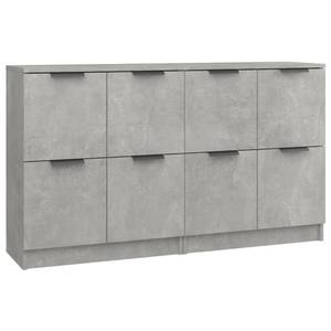 Sideboard (2er Set) 3015627 Steingrau