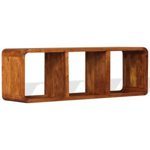 TV-Möbel 244680 Braun - Massivholz - Holzart/Dekor - 120 x 40 x 30 cm