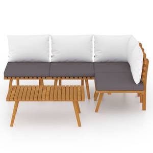Garten-Lounge-Set Braun - Massivholz - Holzart/Dekor - 55 x 35 x 90 cm