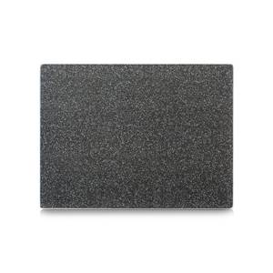 Glasschneideplatte "Granit", anthrazit Grau - Glas - 30 x 1 x 40 cm