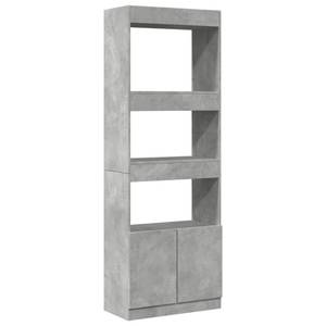 Highboard DE7873 Grau - Holzwerkstoff - 33 x 180 x 63 cm