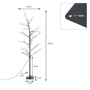 LED Weihnachtsdeko Baum 120cm Braun - Kunststoff - 45 x 120 x 45 cm