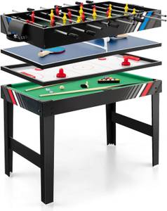 Multi Spieltisch GK32276DE Schwarz - Holzwerkstoff - 97 x 83 x 125 cm