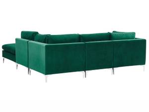 Canapé avec pouf EVJA Vert - 235 x 150 cm