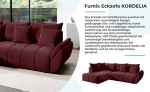 Ecksofa Kordelia Bordeaux