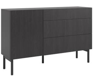 Sideboard NOLIE Schwarz - Breite: 140 cm