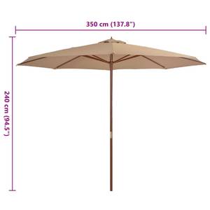 Parasol 3000440 Taupe