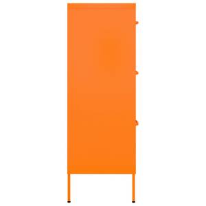 Schubladenschrank 3007006 Orange - Weiß