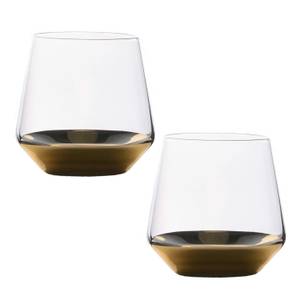 2x Trinkglas ANDREA Glas - 8 x 10 x 10 cm